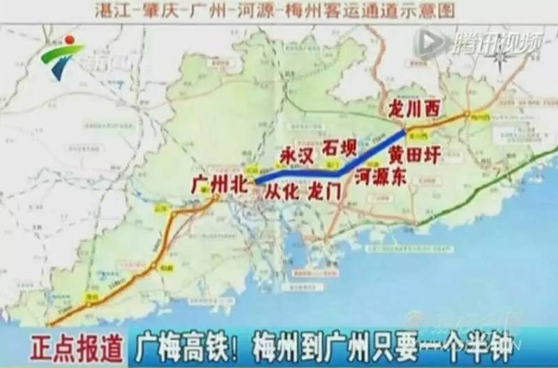 汕梅高铁最新线路图揭秘，粤东地区交通新动脉的崛起